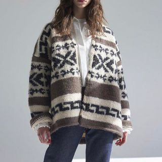 シンゾーン(Shinzone)のTHE SHINZONE COWICHAN CARDIGAN F(カーディガン)