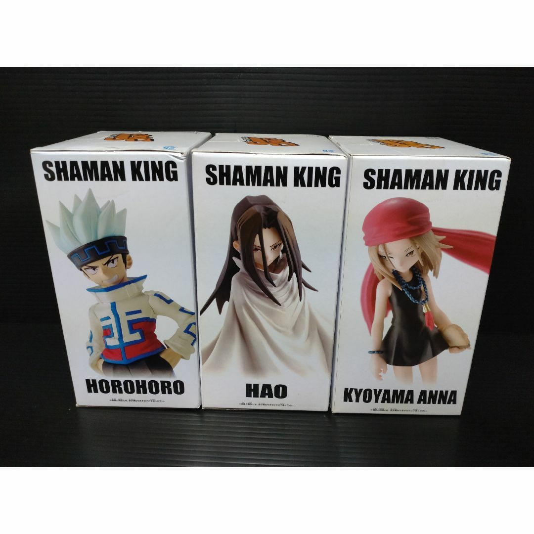 BANPRESTO(バンプレスト)の【Banpresto】SHAMAN KING　フィギュア 3点セット エンタメ/ホビーのフィギュア(アニメ/ゲーム)の商品写真