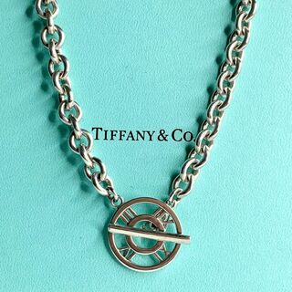 ティファニー(Tiffany & Co.)のティファニー 希少 アトラス サークル トグル チェーン ネックレス as4(ネックレス)