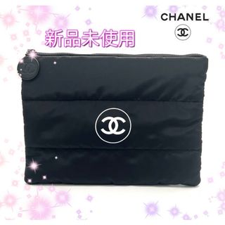 CHANEL - ポーチ ノベルティ ココマーク シャネル CHANEL 大きめ 海外免