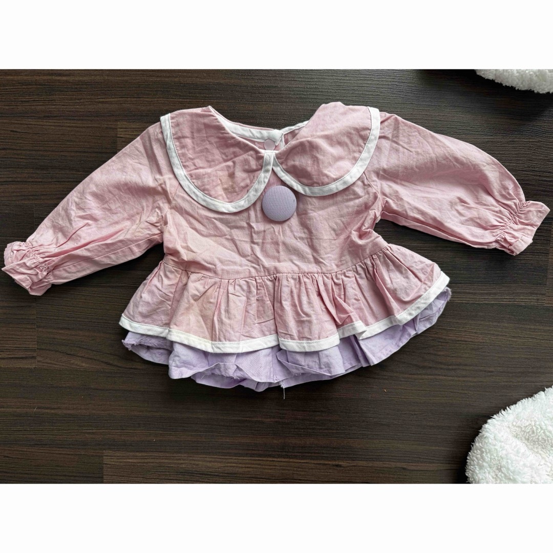 デイジー ダック　上下　衣装　単品　70 キッズ/ベビー/マタニティのベビー服(~85cm)(その他)の商品写真