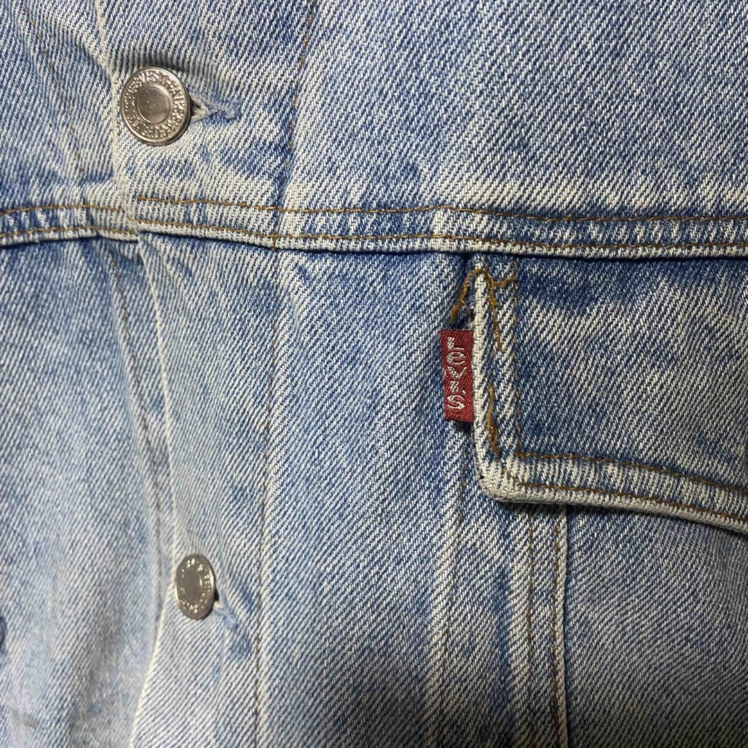 Levi's(リーバイス)の【90s】R67 LEVI’S デニムベスト 古着 デニム リメイクベスト メンズのトップス(ベスト)の商品写真