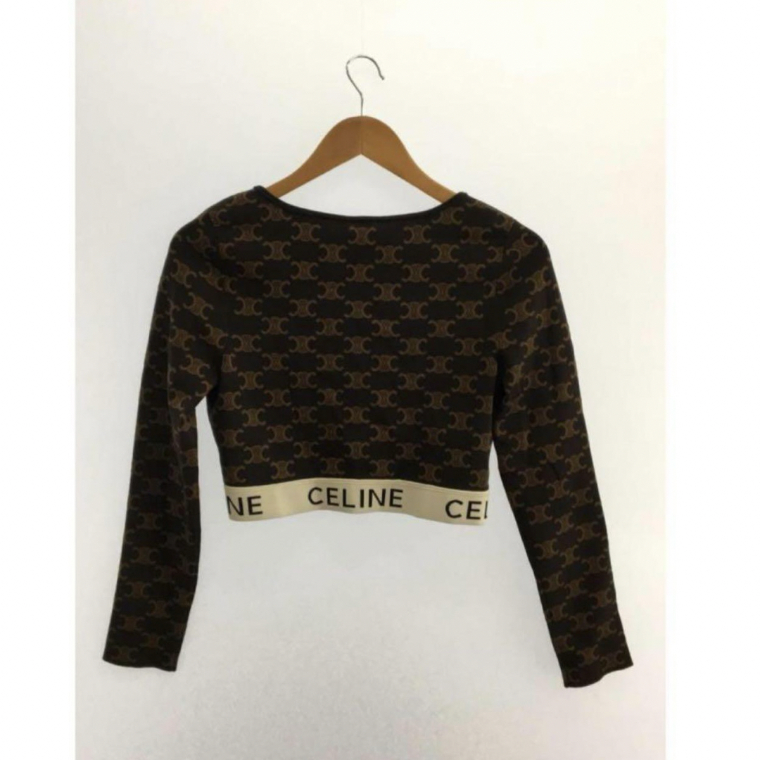 celine(セリーヌ)のCELINE トリオンフ クロップドトップス レディースのトップス(ニット/セーター)の商品写真