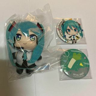 初音ミク プロセカ セガラッキーくじ vol3　ぷちぬいマスコット　缶バッジ(その他)