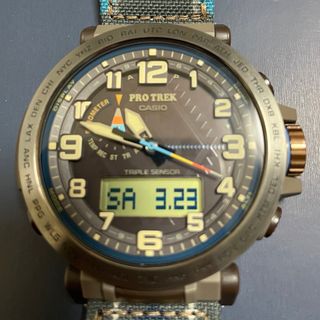 カシオ(CASIO)のCASIO  PROTREK  PENDLETON PRG-601PE-5JR(腕時計(デジタル))