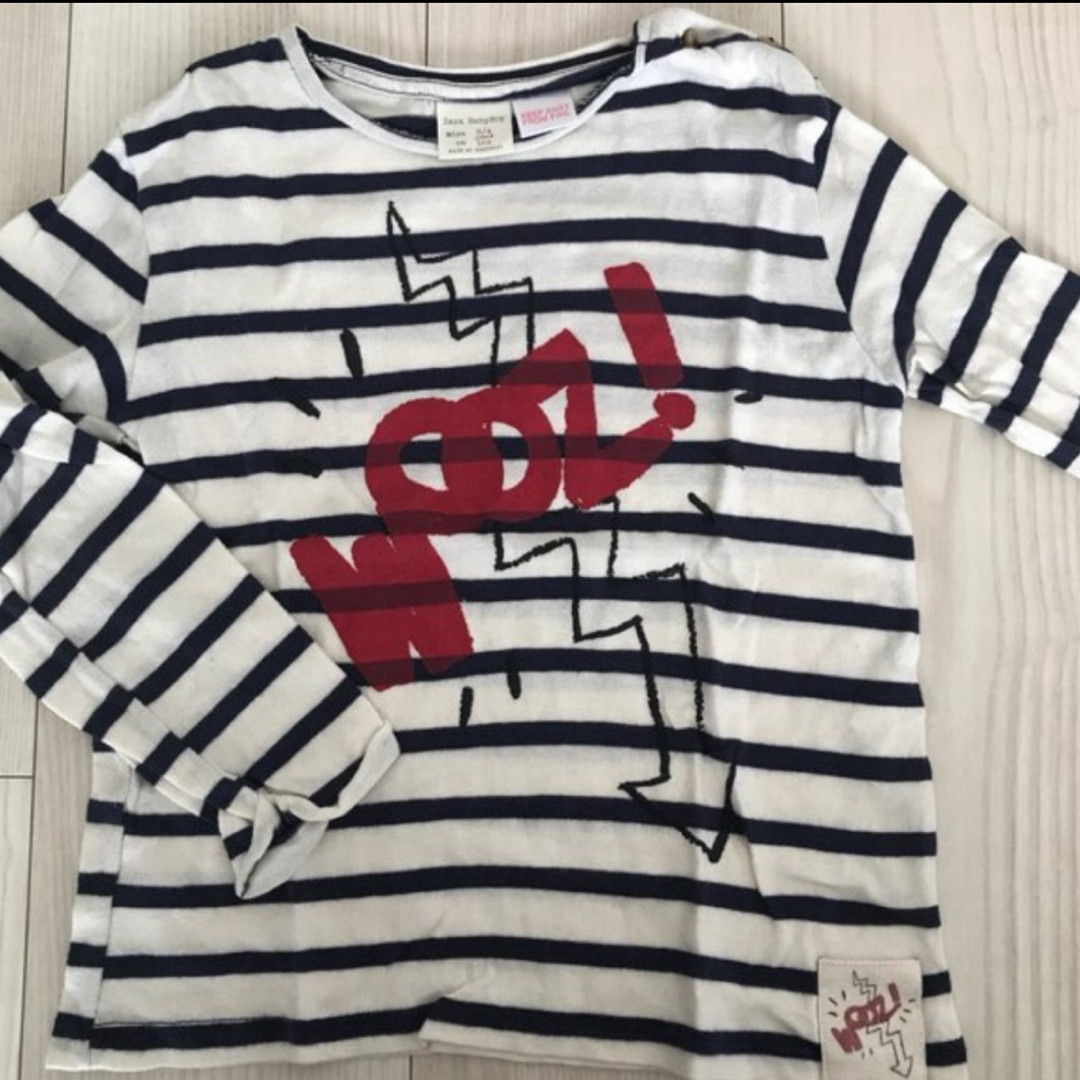 ZARA KIDS(ザラキッズ)のロンT キッズ/ベビー/マタニティのキッズ服男の子用(90cm~)(Tシャツ/カットソー)の商品写真