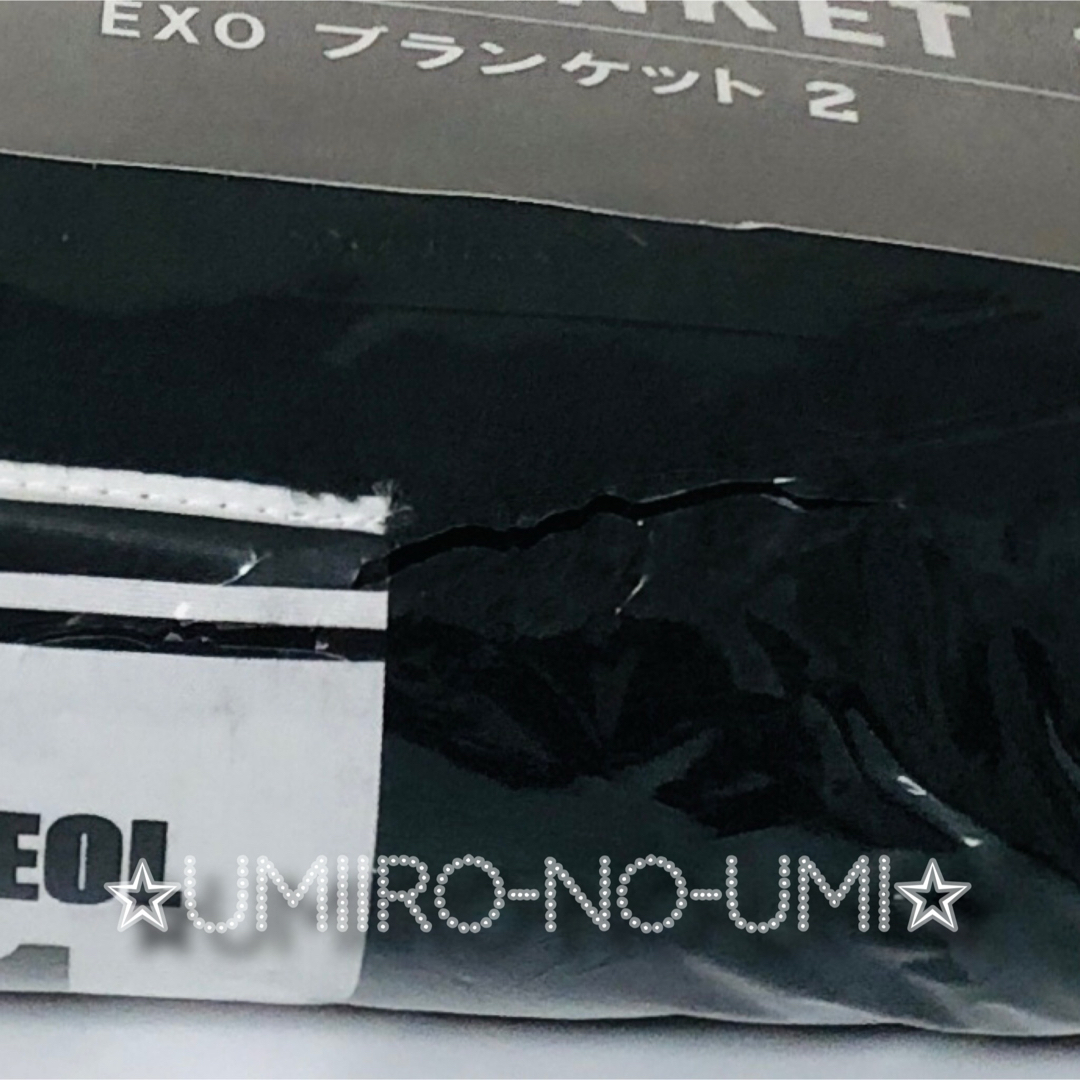 EXO(エクソ)の2種セット EXO ブランケット 2 21(CHEN)&61(CHANYEOL) エンタメ/ホビーのタレントグッズ(アイドルグッズ)の商品写真