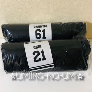 エクソ(EXO)の2種セット EXO ブランケット 2 21(CHEN)&61(CHANYEOL)(アイドルグッズ)