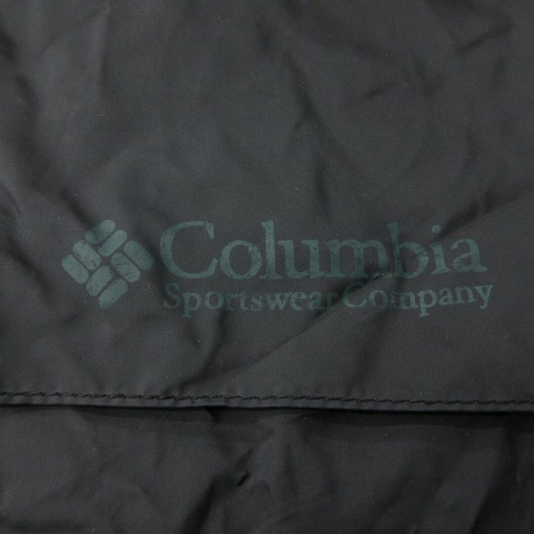 Columbia(コロンビア)のL★古着 コロンビア COLUMBIA 長袖 ジャケット マウンテン パーカー メンズ 00年代 00s ワンポイントロゴ ラグラン 黒 ブラック 24jan16 中古 アウター メンズのジャケット/アウター(ダッフルコート)の商品写真