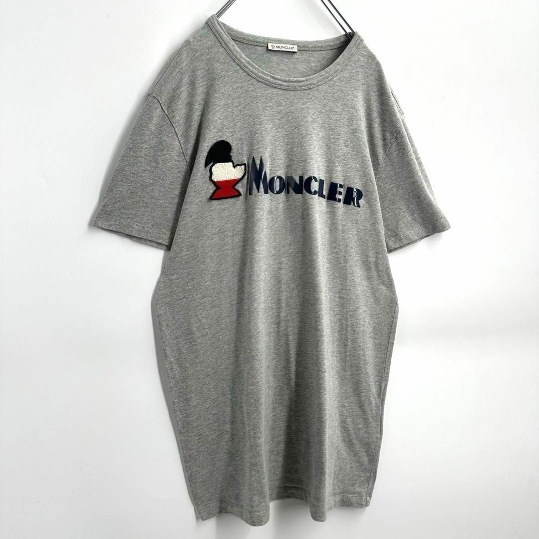 MONCLER(モンクレール)の【完売モデル】モンクレール マグリア　モンダック　センターロゴ　Tシャツ　人気 メンズのトップス(Tシャツ/カットソー(半袖/袖なし))の商品写真