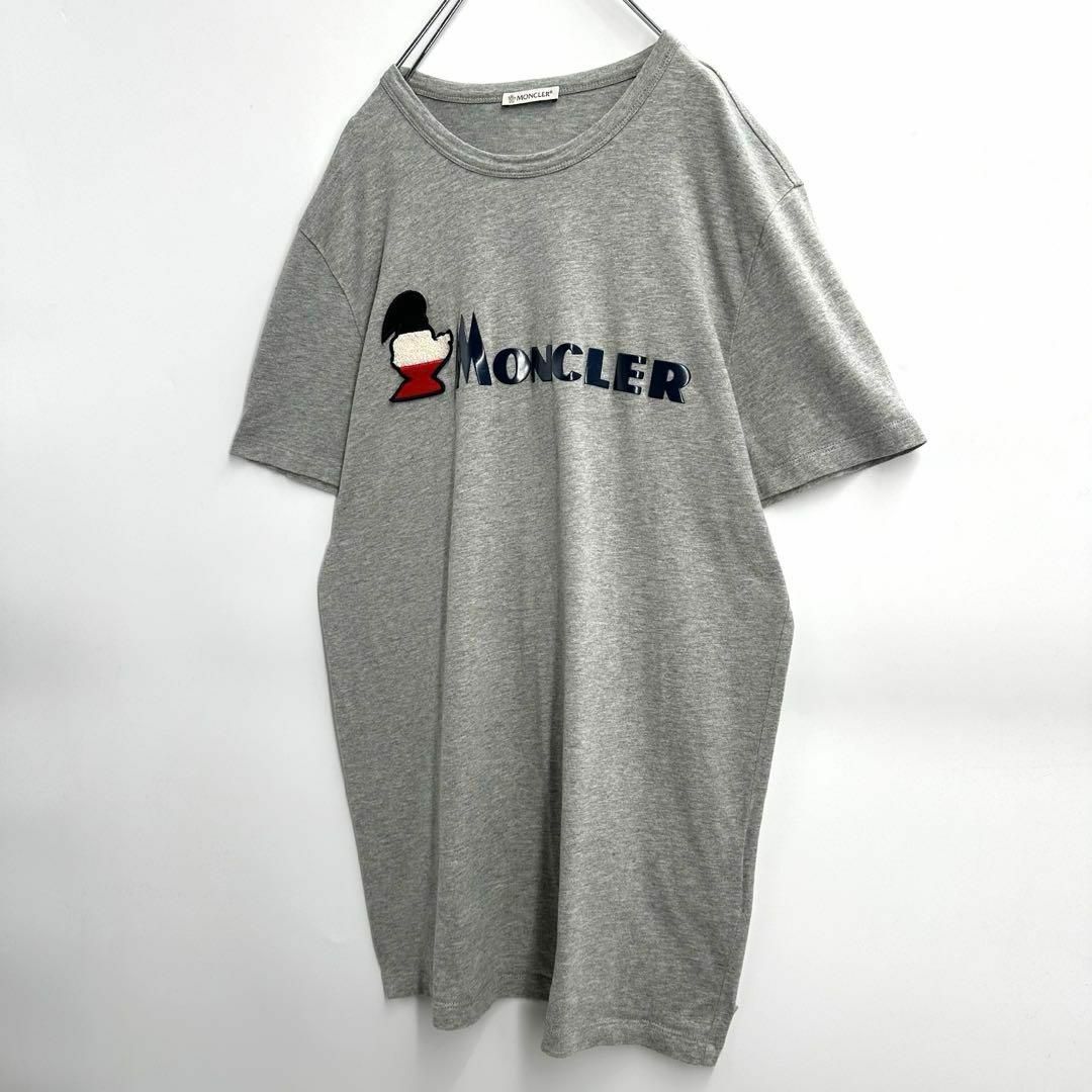 MONCLER(モンクレール)の【完売モデル】モンクレール マグリア　モンダック　センターロゴ　Tシャツ　人気 メンズのトップス(Tシャツ/カットソー(半袖/袖なし))の商品写真