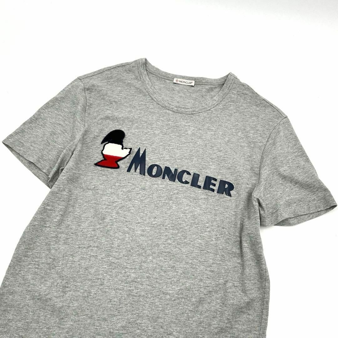 MONCLER(モンクレール)の【完売モデル】モンクレール マグリア　モンダック　センターロゴ　Tシャツ　人気 メンズのトップス(Tシャツ/カットソー(半袖/袖なし))の商品写真