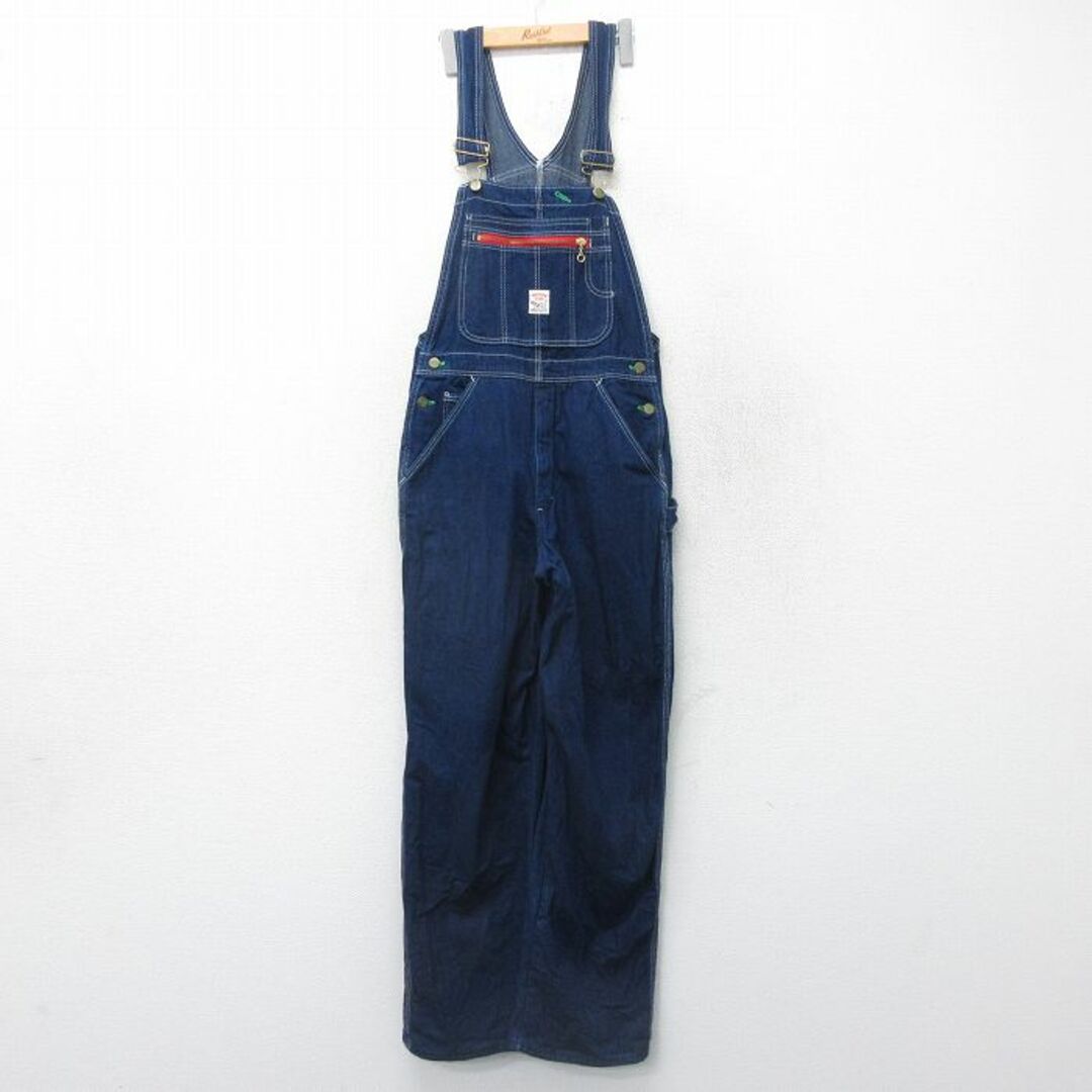 W33★古着 ポインター オーバーオール メンズ 90年代 90s USA製 濃紺 ネイビー デニム 24jan15 中古 ボトムス | フリマアプリ ラクマ W33★古着 ポインター オーバーオール メンズ 90年代 90s USA製 濃紺 ネイビー デニム 24jan15 中古 ボトムス | フリマアプリ ラクマ