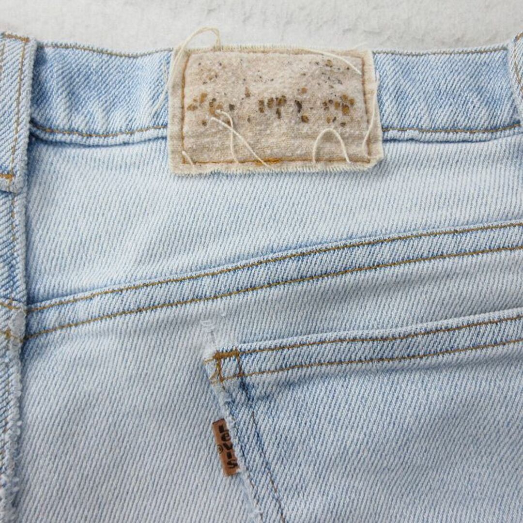 Levi's(リーバイス)のW38★古着 リーバイス Levis ジーンズ メンズ 00年代 00s シグネチャー 薄紺 ネイビー デニム 24jan15 中古 ボトムス ジーパン Gパン ロング パンツ メンズのパンツ(ワークパンツ/カーゴパンツ)の商品写真