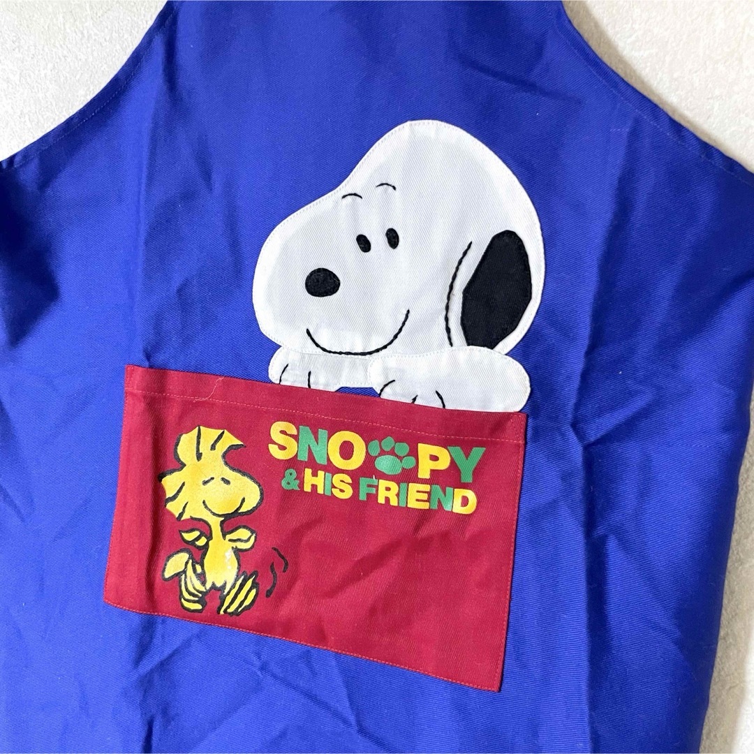 SNOOPY(スヌーピー)の《未着用》スヌーピー エプロン 子ども用 大人用 2枚 レディースのレディース その他(その他)の商品写真