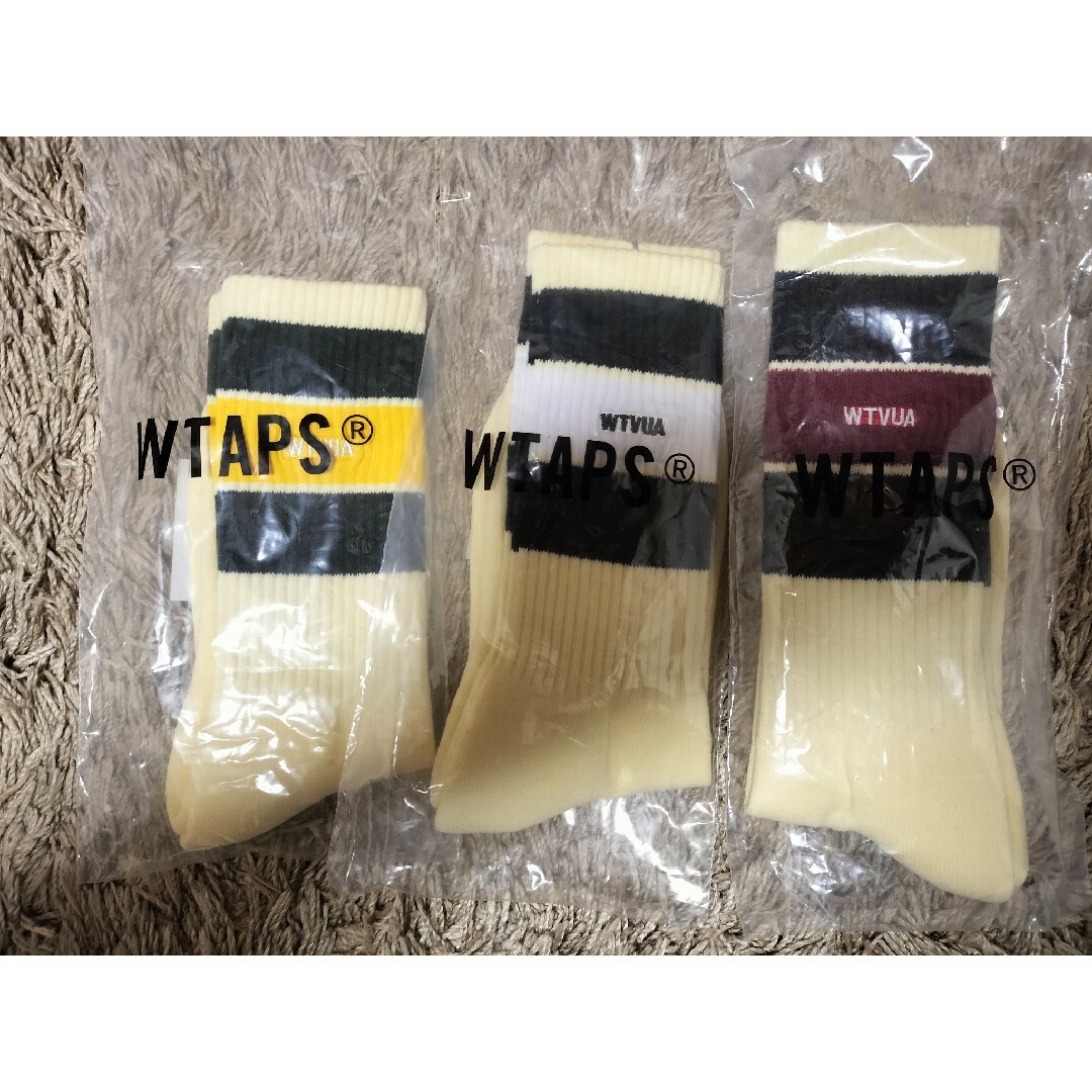 W)taps(ダブルタップス)のwtaps ソックス 3足セット メンズのレッグウェア(ソックス)の商品写真