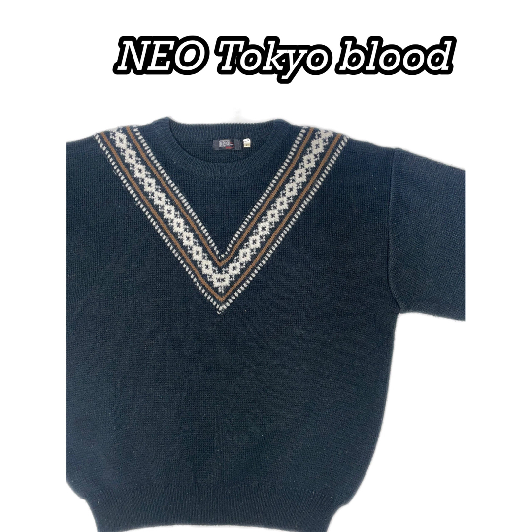 【美品】NEO Tokyo blood ニット メンズのトップス(ニット/セーター)の商品写真