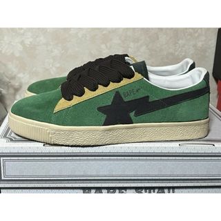 A BATHING APE  BAPE CREPSTA GREEN