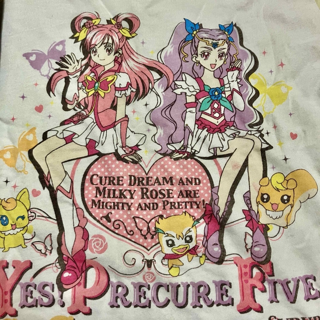 BANDAI(バンダイ)の110 プリキュア5 GO GO Tシャツ キッズ/ベビー/マタニティのキッズ服女の子用(90cm~)(Tシャツ/カットソー)の商品写真