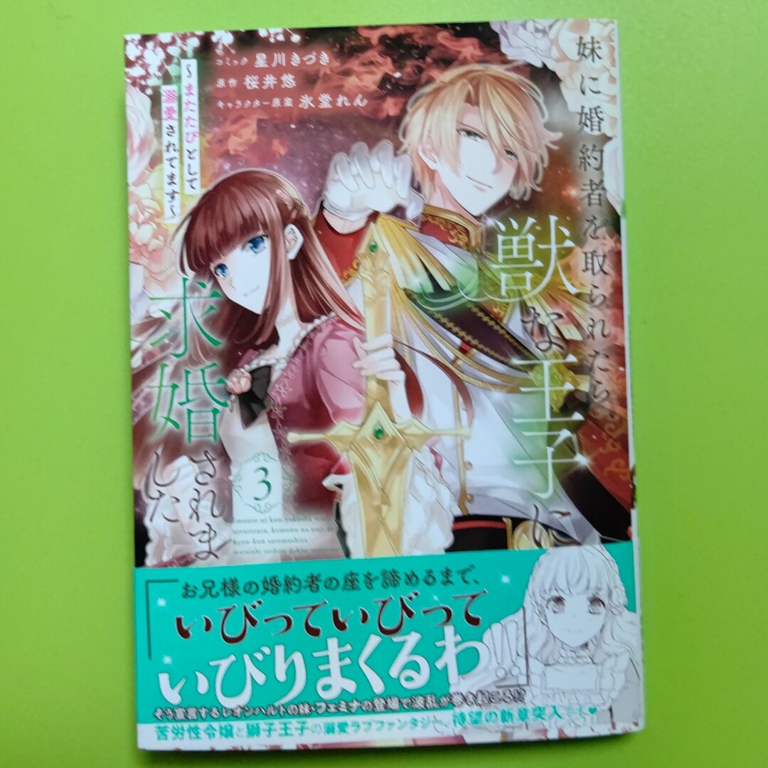 一迅社(イチジンシャ)の妹に婚約者を取られたら、獣な王子に求婚されました3巻 エンタメ/ホビーの漫画(少女漫画)の商品写真