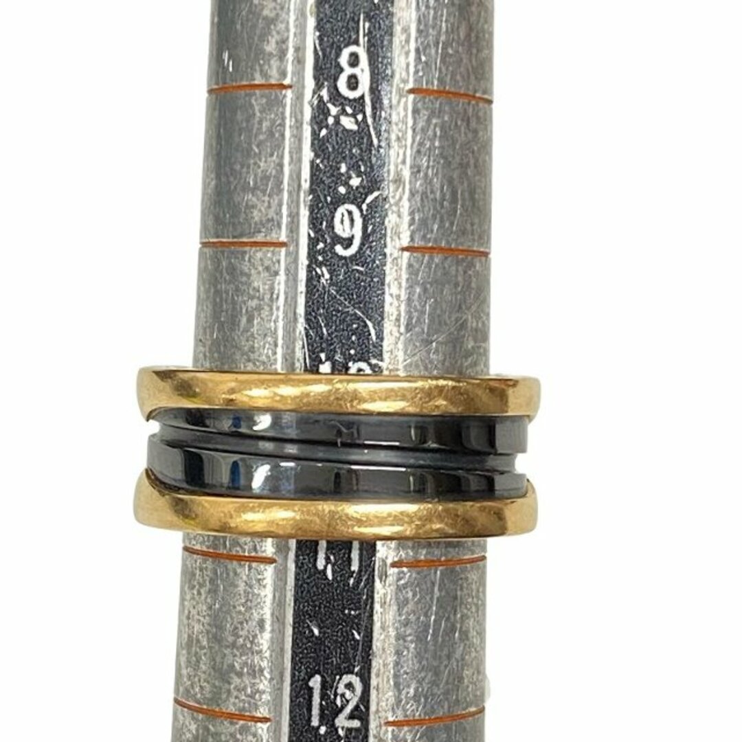 BVLGARI(ブルガリ)のビーゼロワン 2バンド リング 指輪 750 K18PG 51 約10.5号 メンズのアクセサリー(リング(指輪))の商品写真