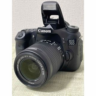 キヤノン(Canon)のCanonキヤノン EOS 70Dズームレンズキット ショット数僅か WI-FI(デジタル一眼)