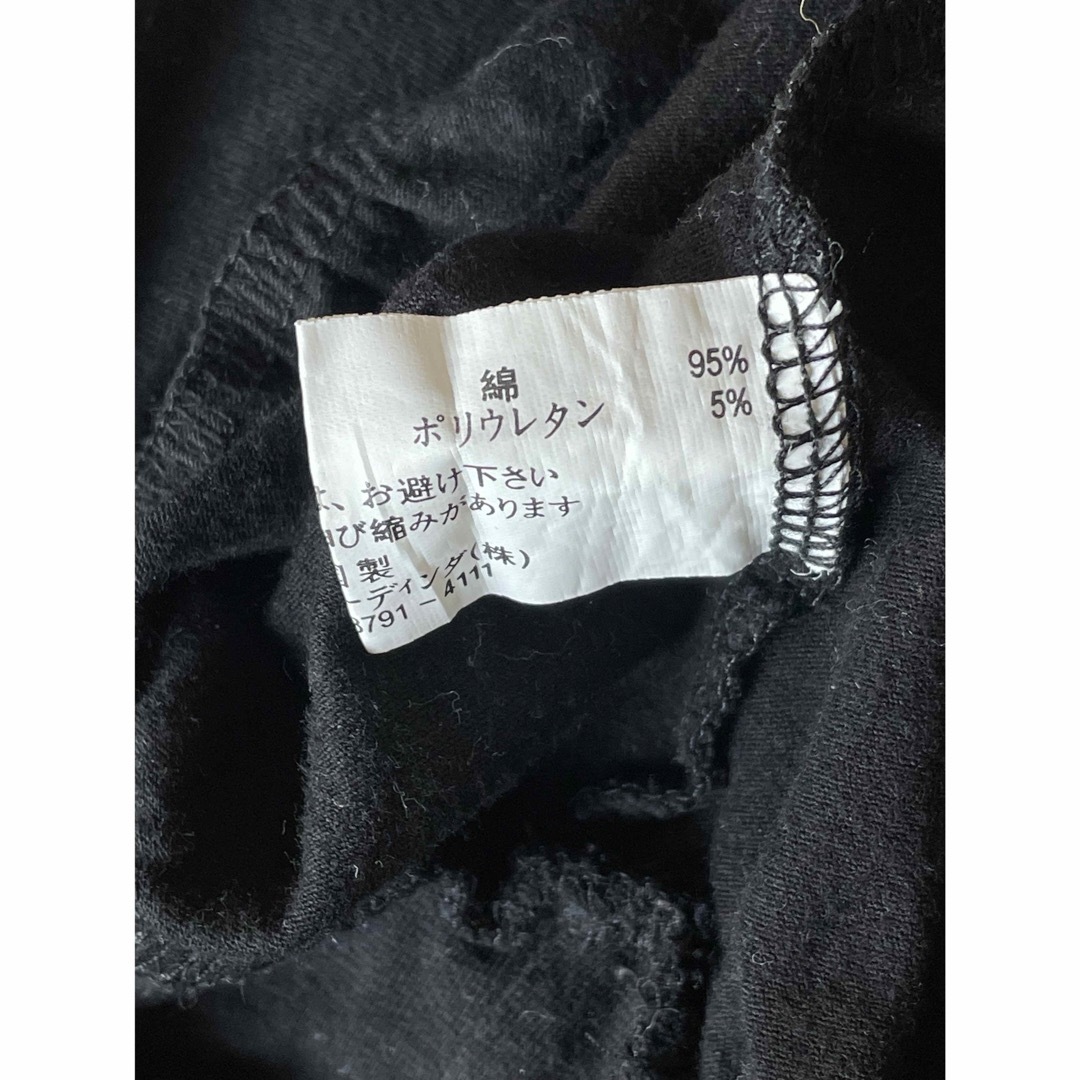 黒　ブラック　ノースリーブ　タンクトップ レディースのトップス(カットソー(半袖/袖なし))の商品写真