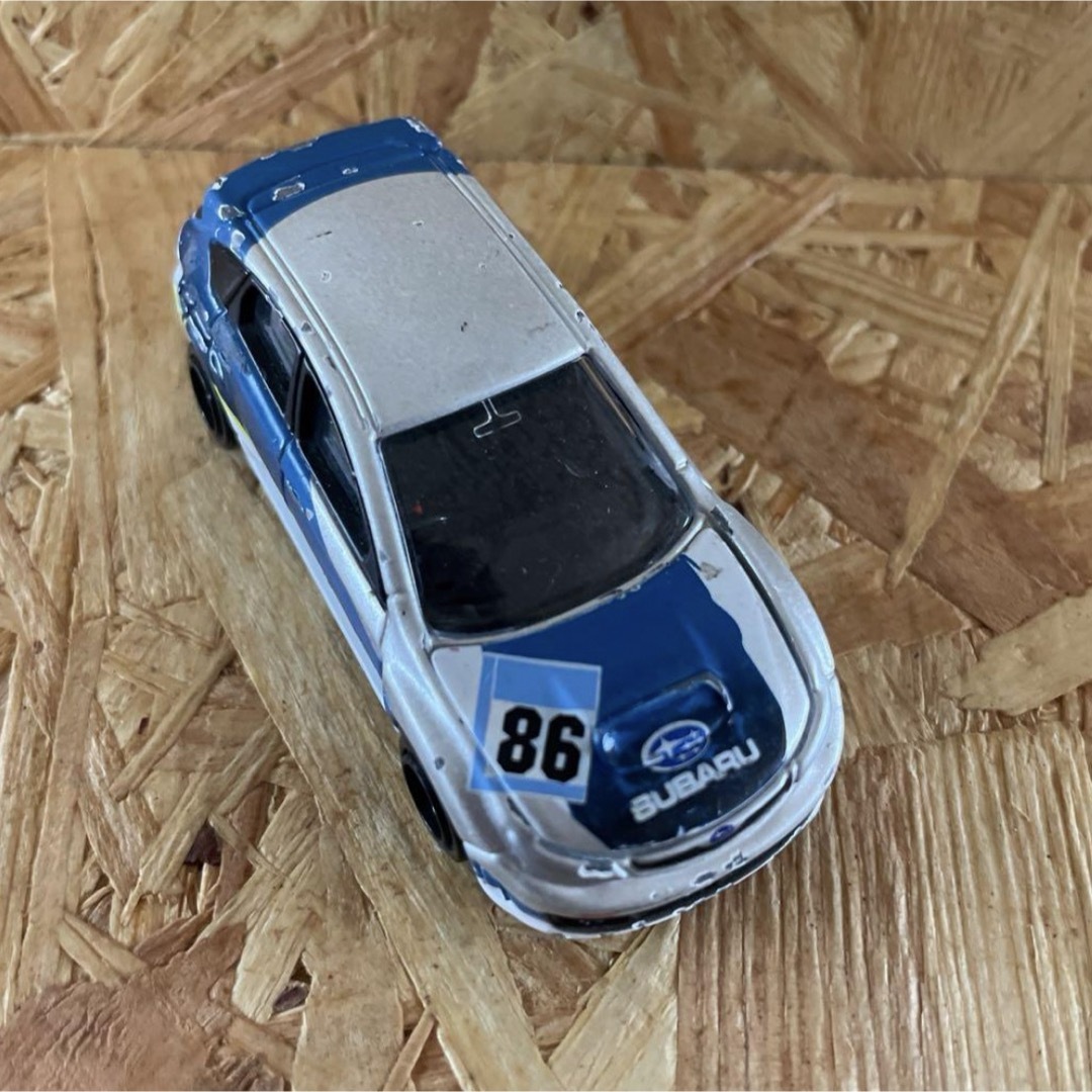 Takara Tomy(タカラトミー)のトミカ スバル インプレッサ WRX STI レア！ エンタメ/ホビーのおもちゃ/ぬいぐるみ(ミニカー)の商品写真