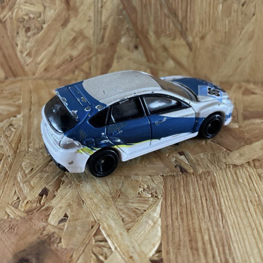 Takara Tomy(タカラトミー)のトミカ スバル インプレッサ WRX STI レア！ エンタメ/ホビーのおもちゃ/ぬいぐるみ(ミニカー)の商品写真