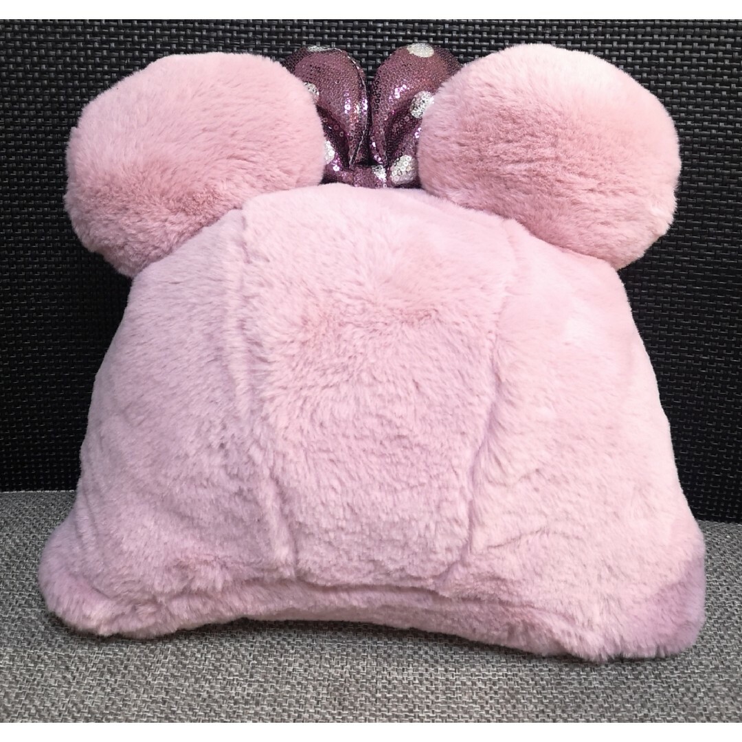 Disney(ディズニー)のミニーちゃん　ブランケット　ポンチョ　りぼん　ディズニーリゾート レディースのジャケット/アウター(ポンチョ)の商品写真