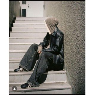 アクネ(ACNE)のacne studious 1989  jeans grime black(デニム/ジーンズ)