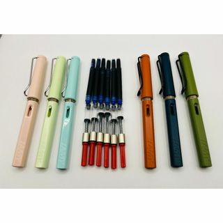 ラミー(LAMY)の1本約1666円6本セット！Lamy万年筆ラミー EF細字インクコンバーター付き(ペン/マーカー)