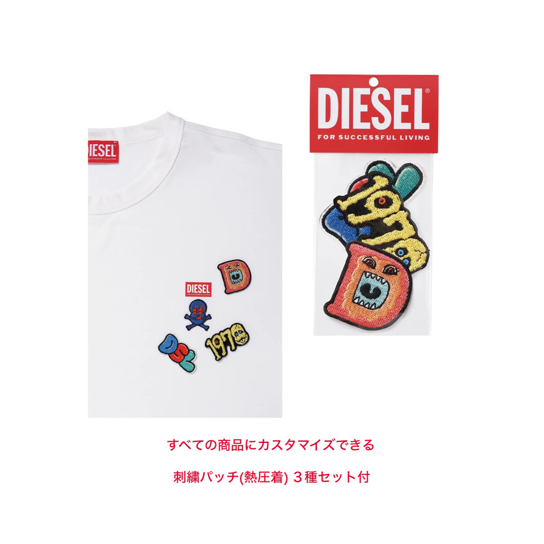 DIESEL(ディーゼル)のdiesel ディーゼル　阪急限定トラックデニム　プルオーバー　ユニセックス　S レディースのトップス(トレーナー/スウェット)の商品写真