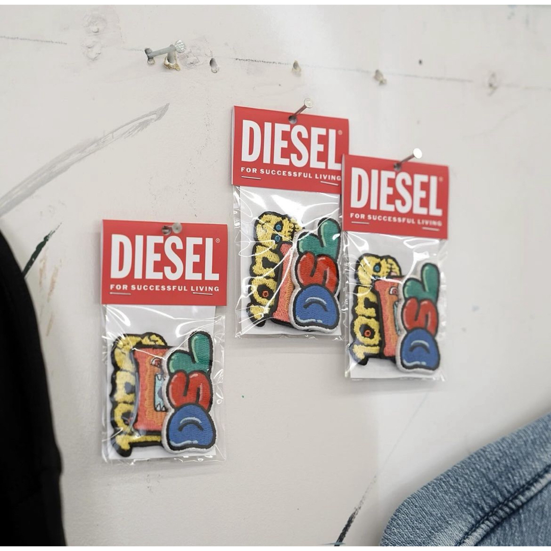 DIESEL(ディーゼル)のdiesel ディーゼル　阪急限定トラックデニム　プルオーバー　ユニセックス　S レディースのトップス(トレーナー/スウェット)の商品写真