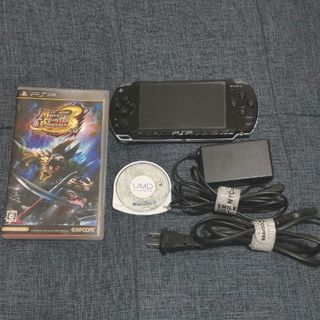 プレイステーションポータブル(PlayStation Portable)のPSP-2000 本体+ソフト セット(携帯用ゲーム機本体)