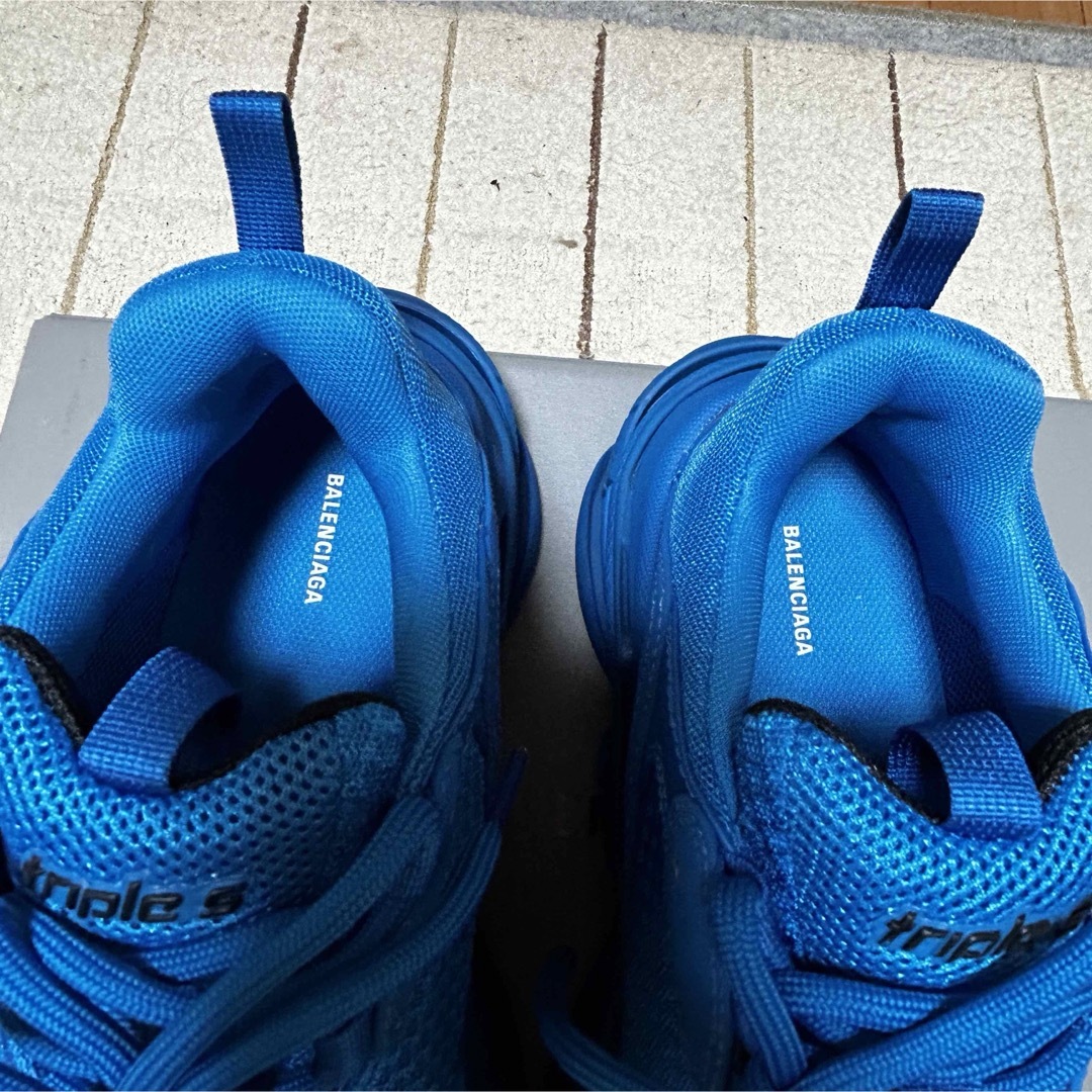 Balenciaga(バレンシアガ)のBALENCIAGA TRIPLE S SNEAKER ブルー 41 メンズの靴/シューズ(スニーカー)の商品写真