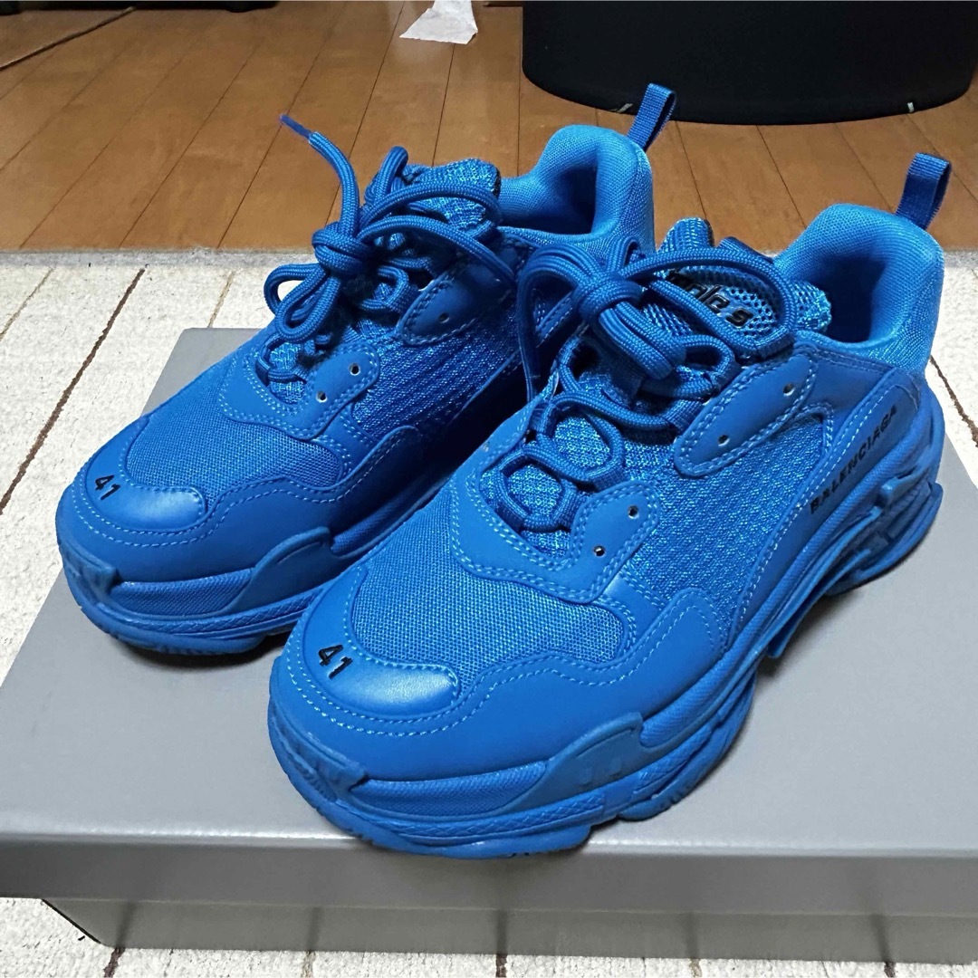 Balenciaga(バレンシアガ)のBALENCIAGA TRIPLE S SNEAKER ブルー 41 メンズの靴/シューズ(スニーカー)の商品写真