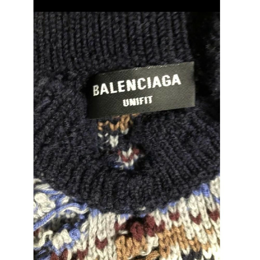 Balenciaga(バレンシアガ)のBalenciaga 21aw デストロイニット メンズのトップス(ニット/セーター)の商品写真