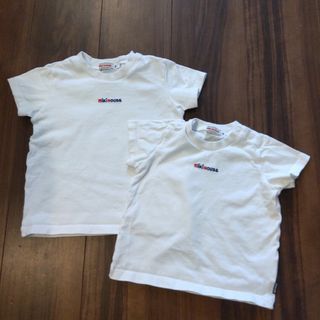 ミキハウス(mikihouse)のミキハウス  MIKIHOUSE  半袖 Tシャツ ロゴ ペアルック リンクコー(Ｔシャツ)