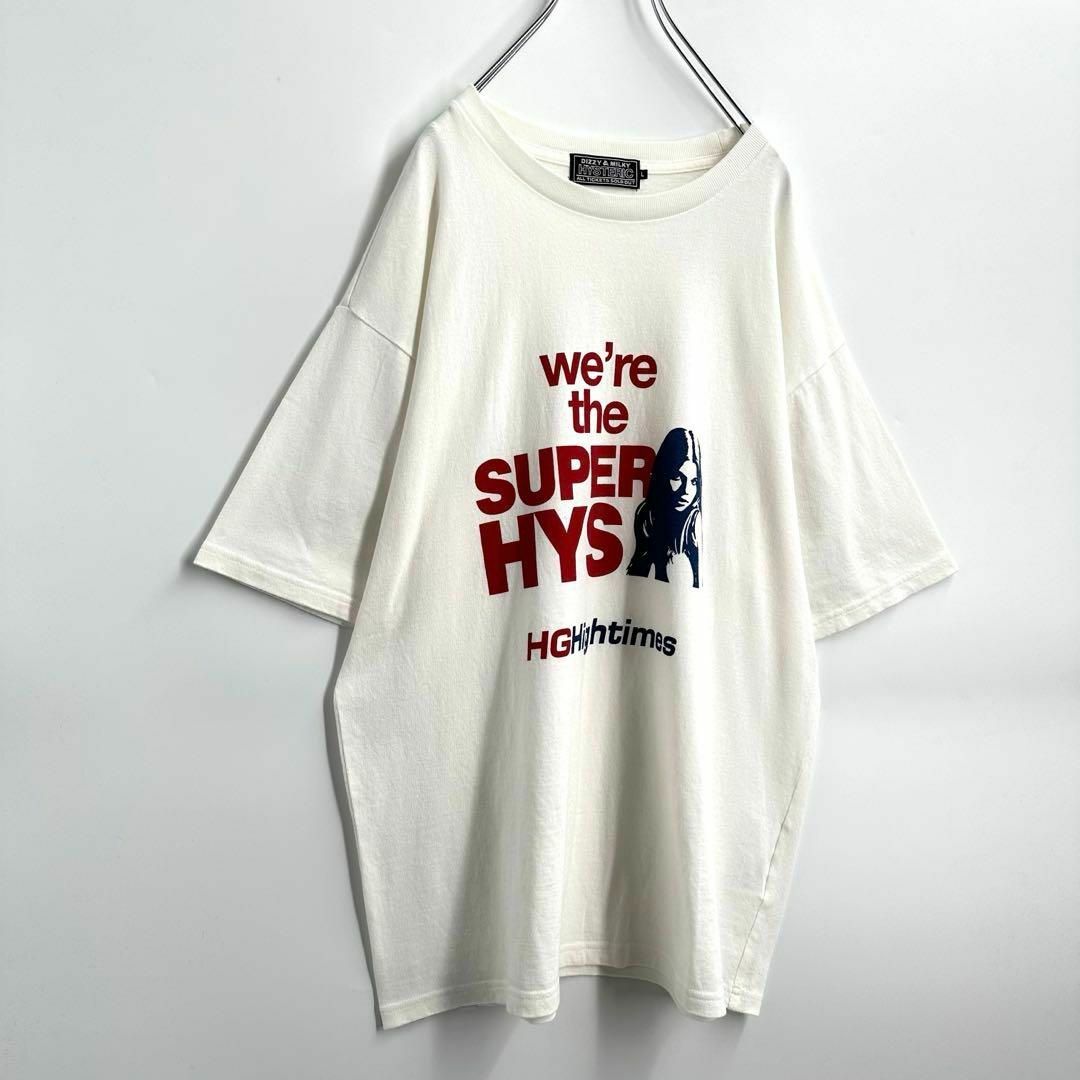 HYSTERIC GLAMOUR(ヒステリックグラマー)の【人気Lサイズ】ヒステリックグラマー★ヒスガール　プリントロゴ　HYS Tシャツ メンズのトップス(Tシャツ/カットソー(半袖/袖なし))の商品写真