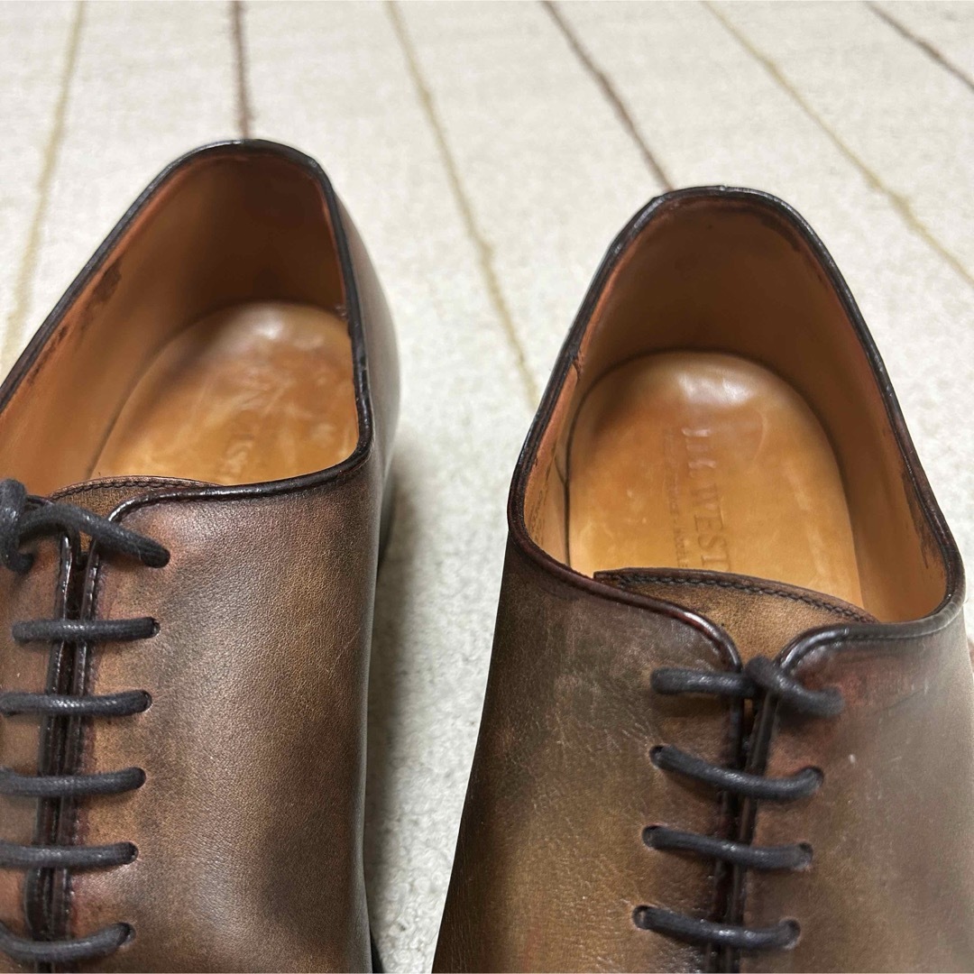 J.M.WESTON ドレスシューズ ブラウン 内バネ J.M.WESTON ドレスシューズ ブラウン 内バネ