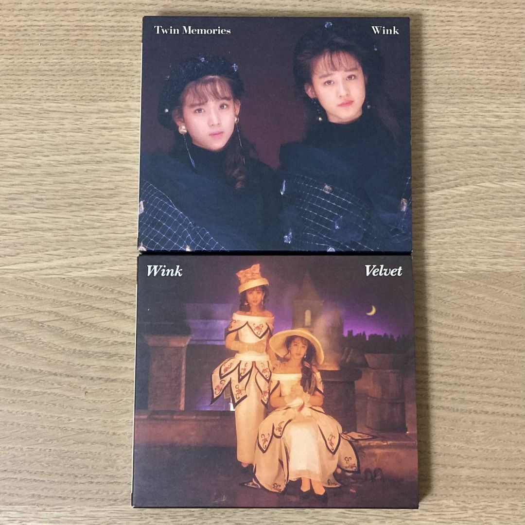 【CD】WINK／TWIN MEMORIES、VELVET (2枚セット) エンタメ/ホビーのCD(ポップス/ロック(邦楽))の商品写真