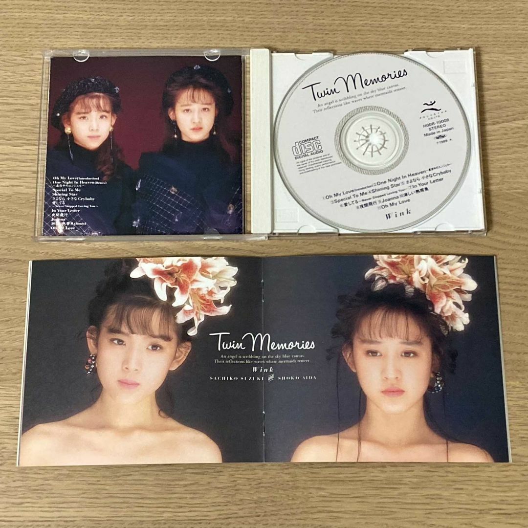 【CD】WINK／TWIN MEMORIES、VELVET (2枚セット) エンタメ/ホビーのCD(ポップス/ロック(邦楽))の商品写真