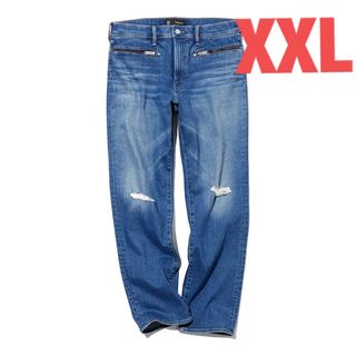 新品未使用　GU UNDERCOVER スリムダメージジーンズ　BLUE XXL