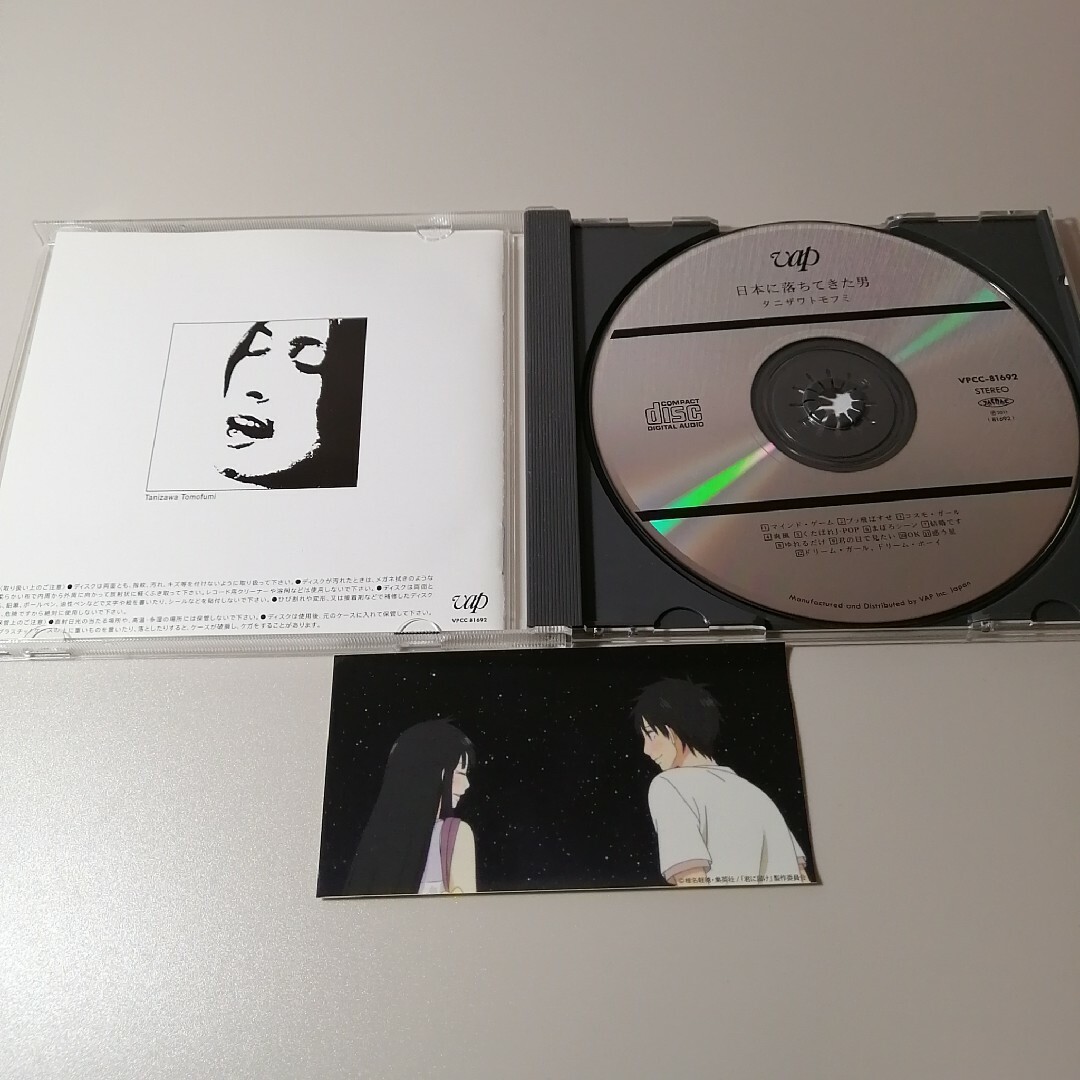日本に落ちてきた男　タニザワトモフミ エンタメ/ホビーのCD(ポップス/ロック(邦楽))の商品写真