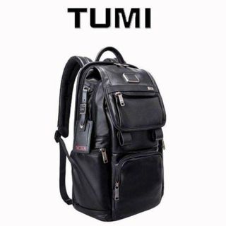 TUMI - TUMIブラック牛革ALPHA 3ショルダーバッグ　新品未使用品