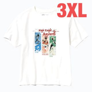 ユニクロ(UNIQLO)の【3XL】UNIQLO CLAMP UT 魔法騎士レイアース (白)(Tシャツ(半袖/袖なし))