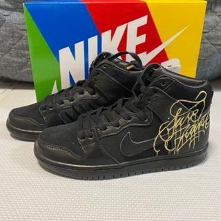 ナイキ(NIKE)のFaust NIKE sb dunk high 25.5cm(スニーカー)