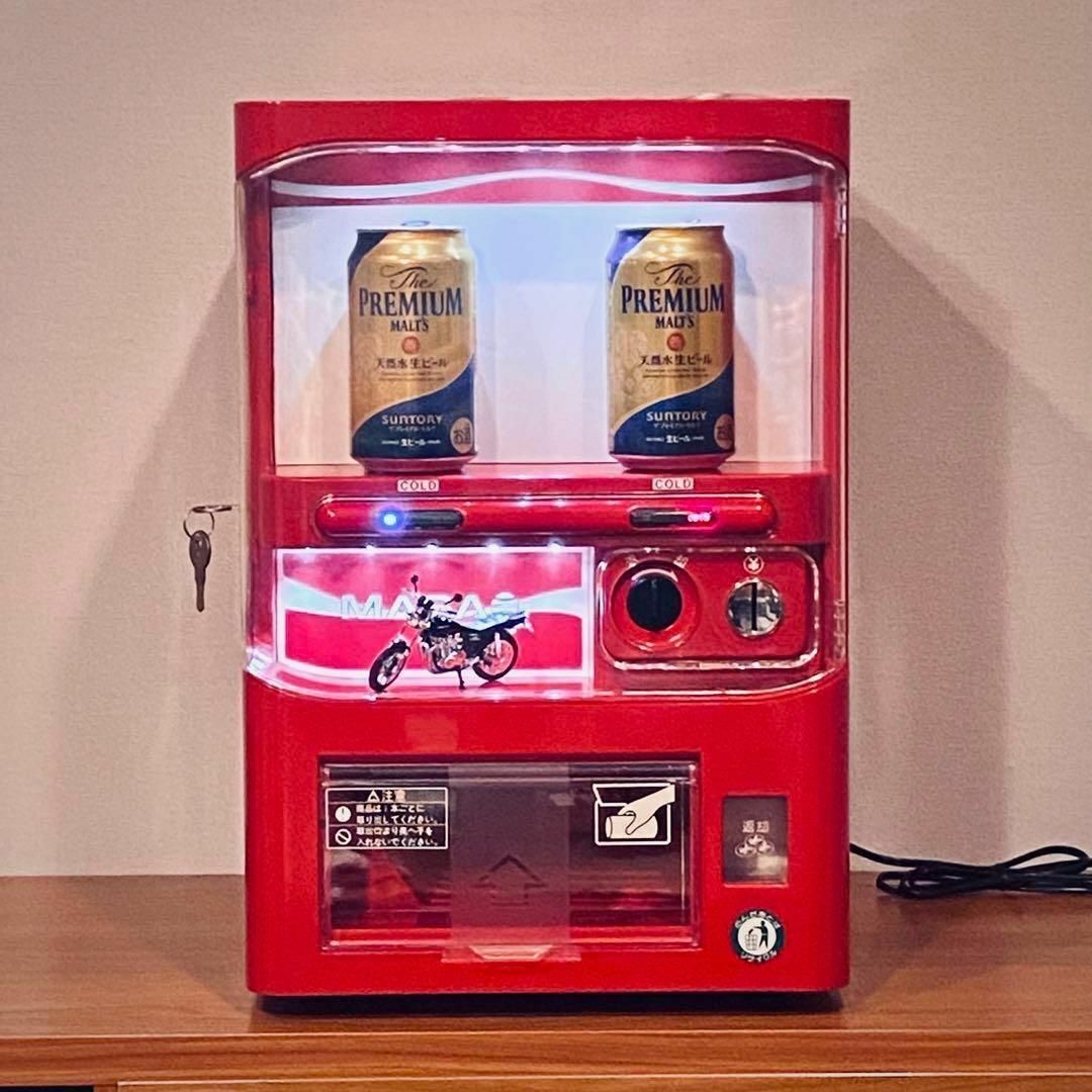 難あり※ MASAO ミニ自動販売機型保冷庫 - 冷蔵庫 難あり※ MASAO ミニ自動販売機型保冷庫 - 冷蔵庫