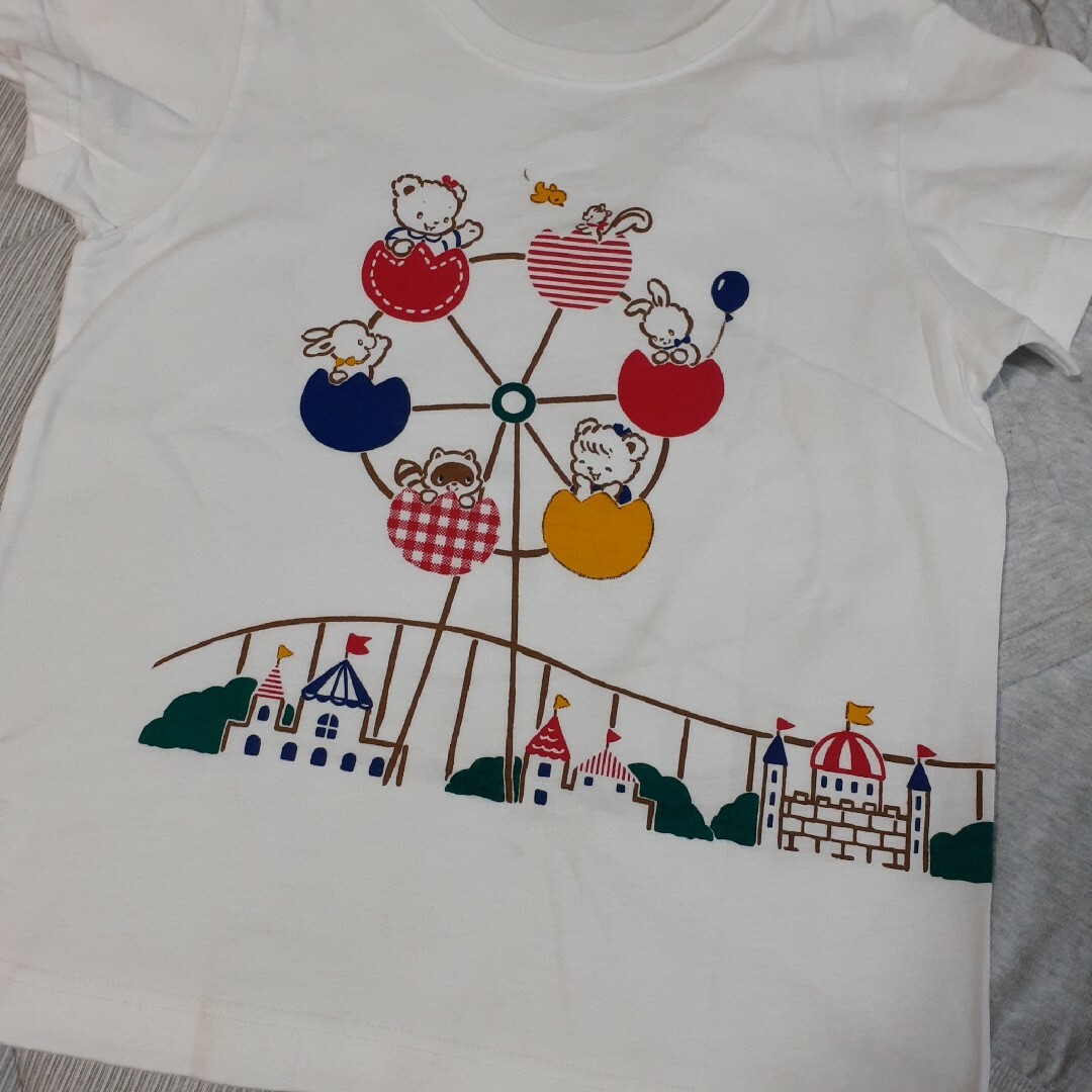 familiar(ファミリア)の【中古】　ファミリア　Tシャツ キッズ/ベビー/マタニティのキッズ服女の子用(90cm~)(Tシャツ/カットソー)の商品写真